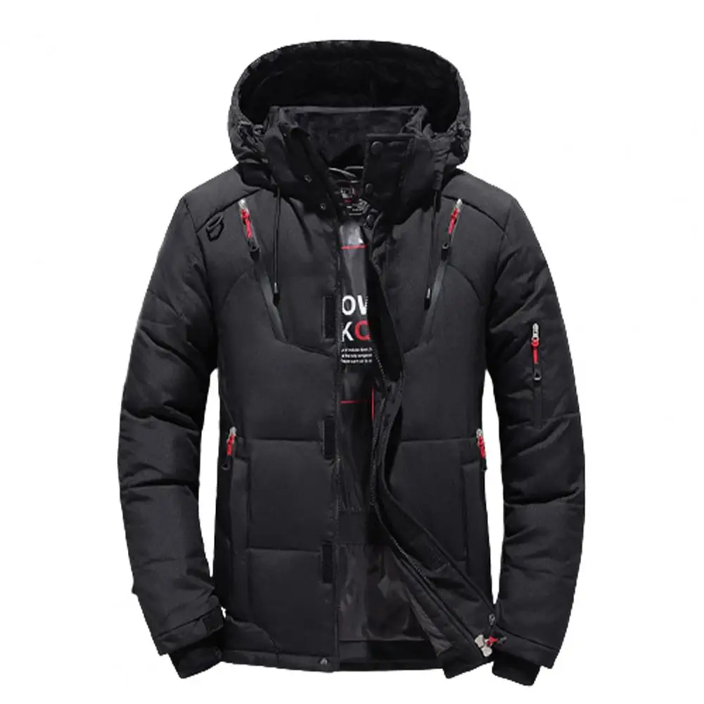 Manteau matelassé en coton carillon pour homme, pardessus de proximité, veste d'hiver