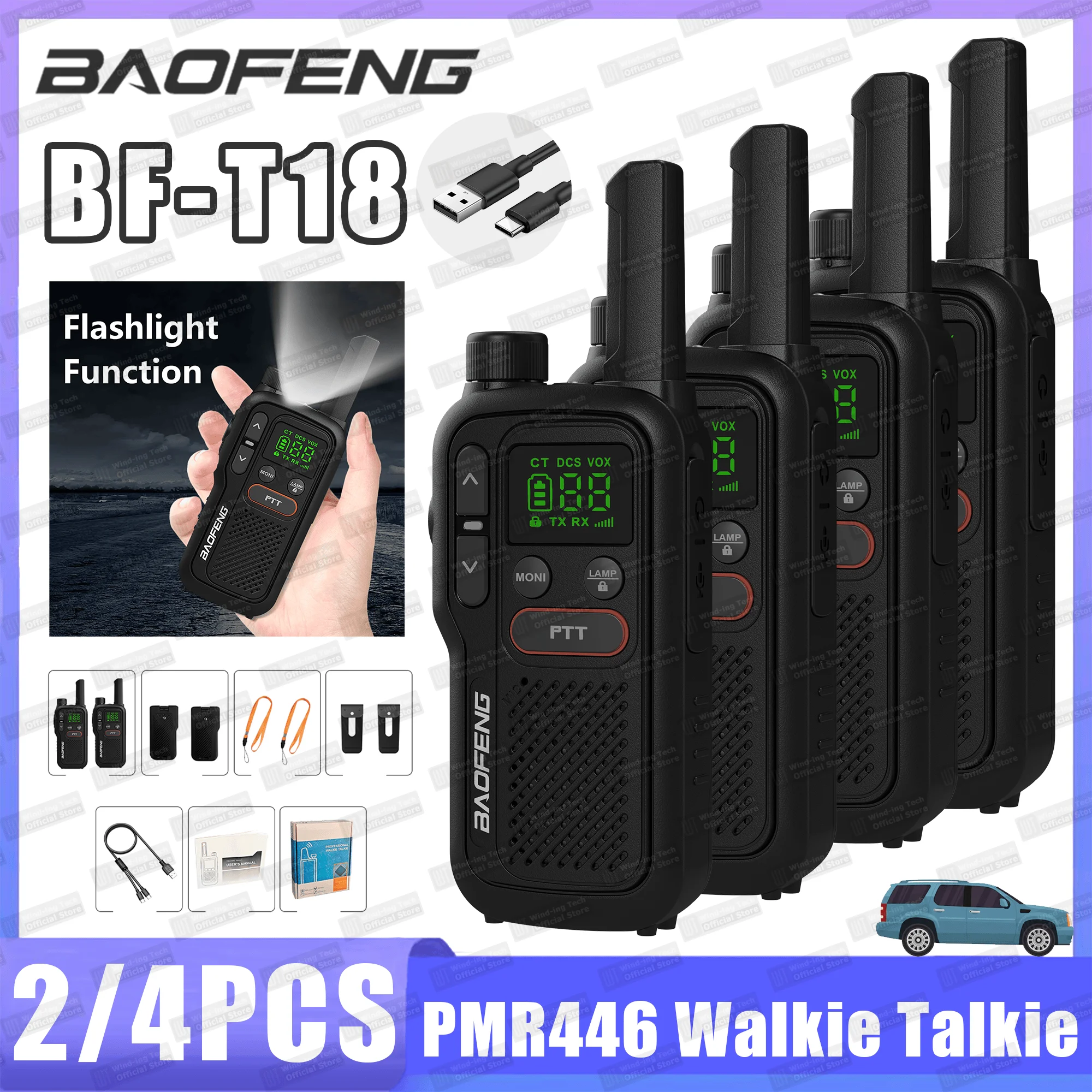 Baofeng T18 Mini Wa… - image