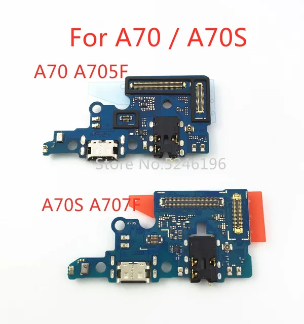 1 szt. Port ładowania USB złącze do ładowarki Samsung Galaxy A70 A705 A705F A70S A707 A707F zastępuje części