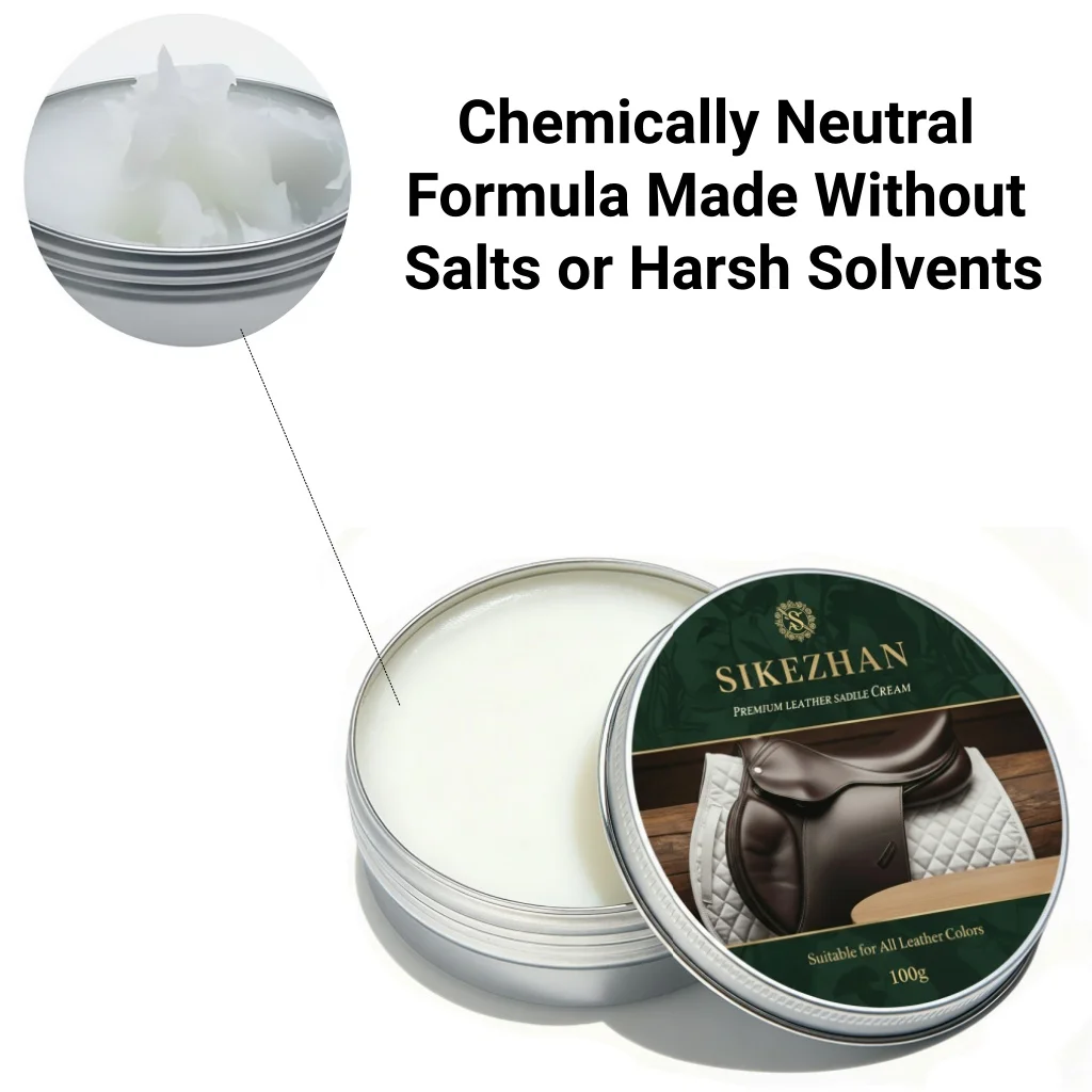 كريم سرج جلدي احترافي عالي الجودة مغذي ومضاد للتشقق لتلميع سروج الحصان #3