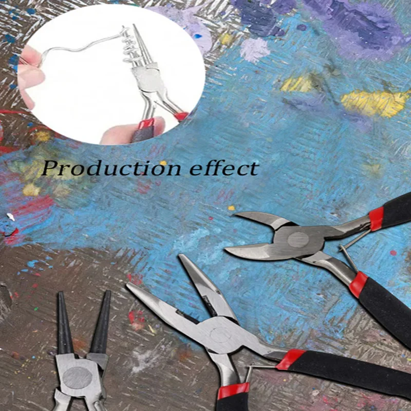 مجموعة صنع المجوهرات ذات المستوى الاحترافي مكونة من 8 قطع، أدوات مجهزة بالكامل للمساعدة في صياغة أعمال فنية رائعة.