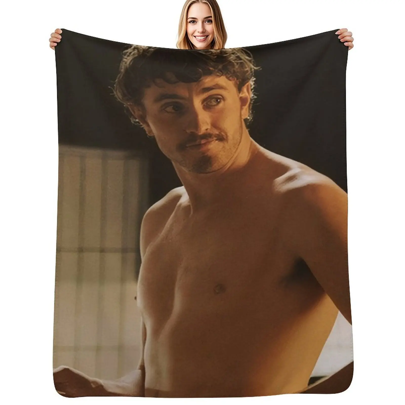 

Paul Mescal Charm Throw Blanket Beach manga Blankets For Bed Sofa Blankets