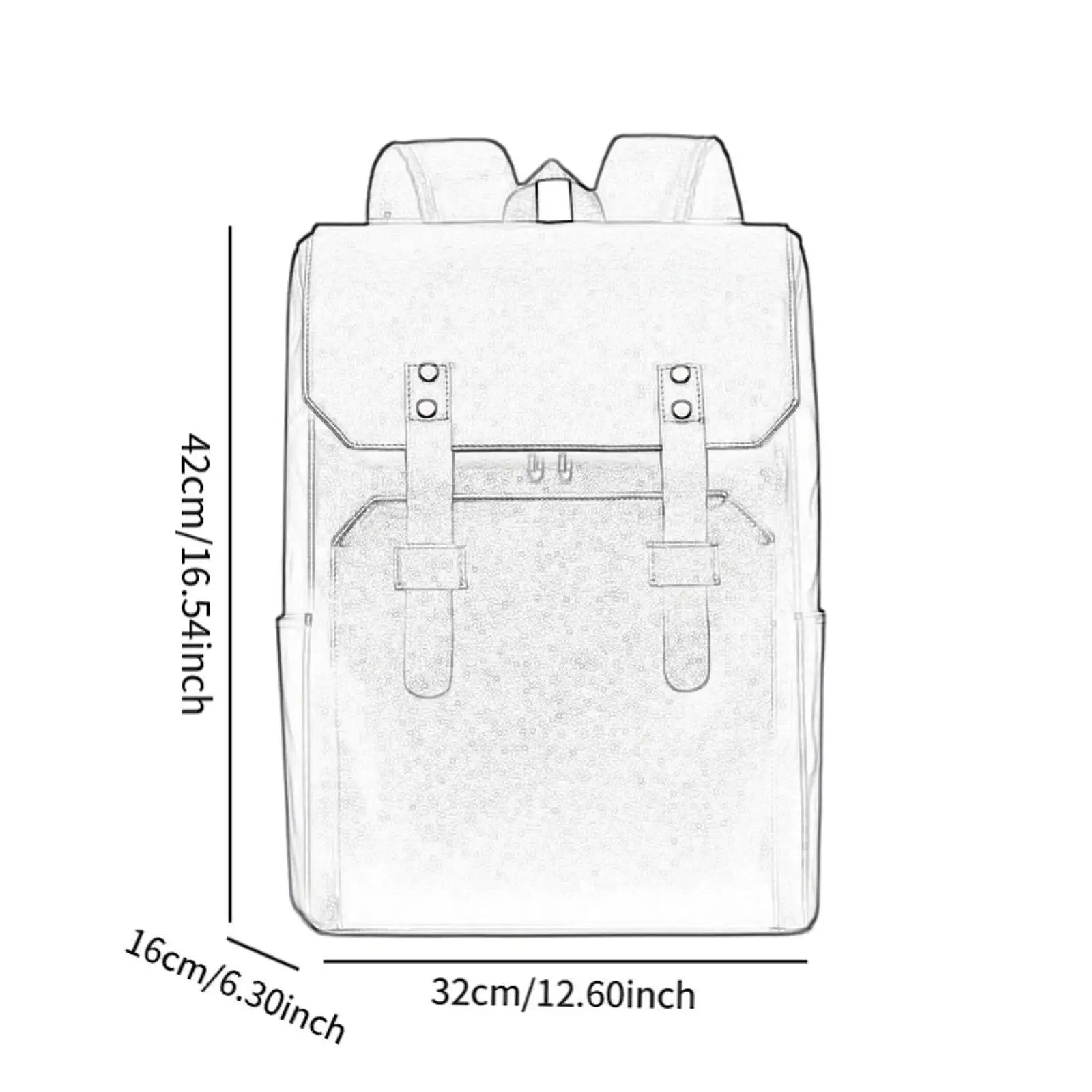 Zaino per laptop Divisori interni Zaino portatile per lavoro d'ufficio Zaino in spalla