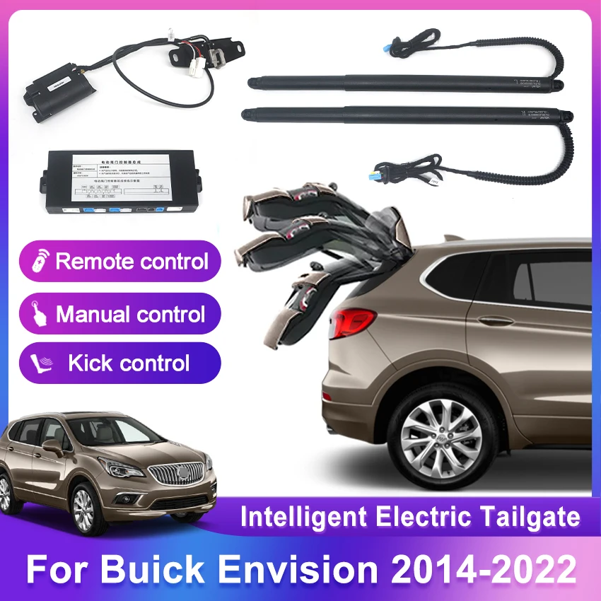 Car Electric Tailgate Auto Lift Car Electric Trunk Drive Door Close Kick Sensor Rear Door Power Kit For Buick Envision 2014-2022