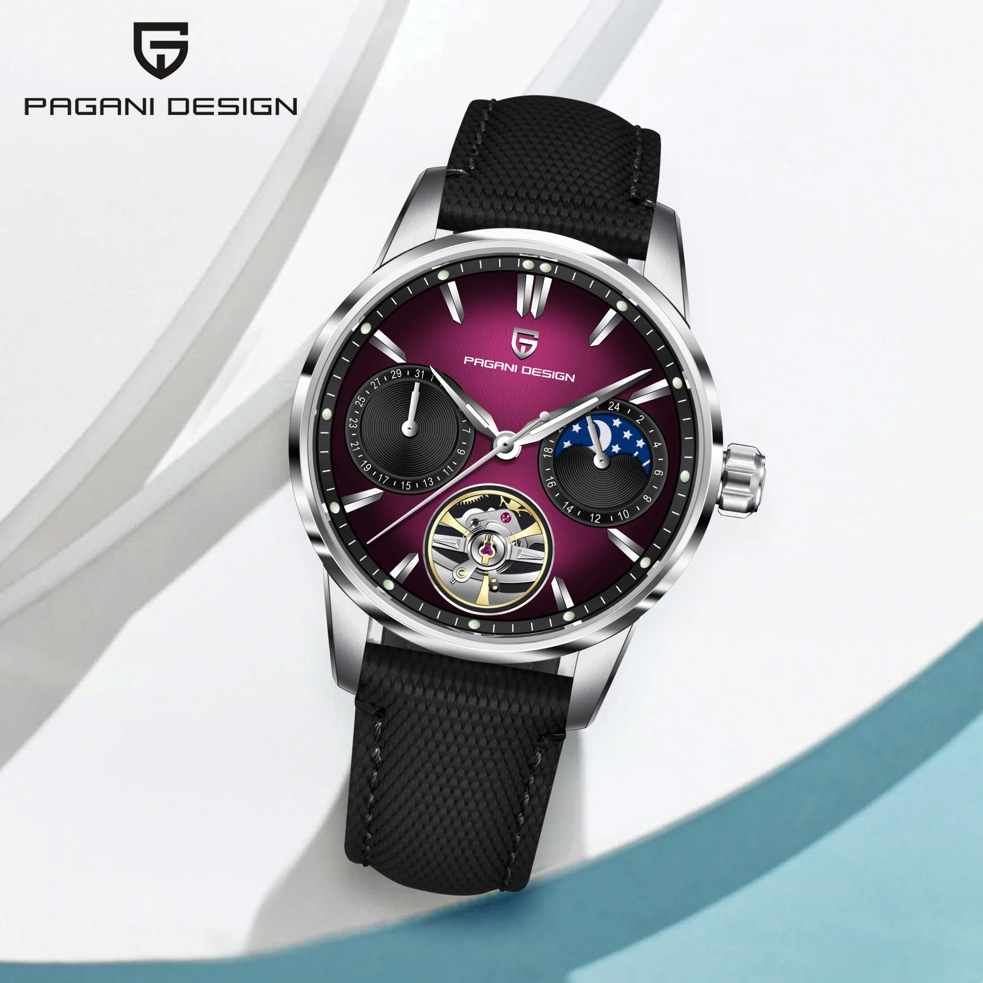 

PAGANI DESIGN Mens Watch Luxury Mechanical Watches For Man 2025 New Tourbillon Automatic Wristwatch Fashion Skeleton Sport Clock