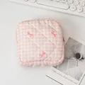 Pink Plaid Bow