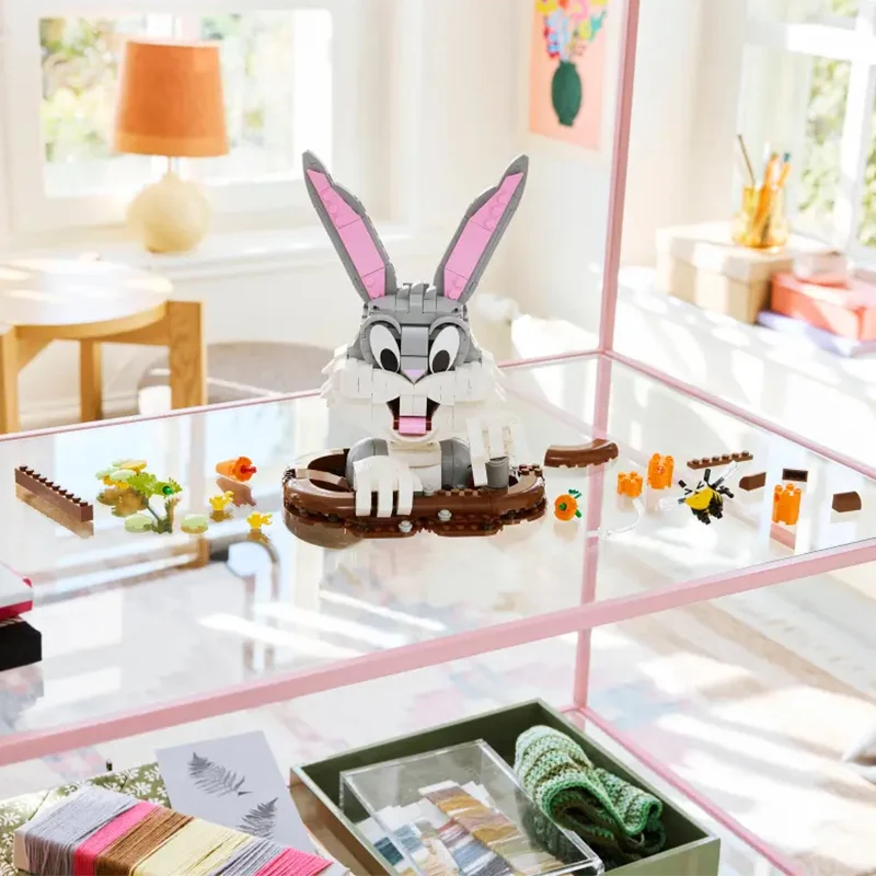 LEGO Building Blocks Festival Limited Series 40920 Rabbit Bags Art Drawing Children's Puzzle Building Blocks Toy Gift