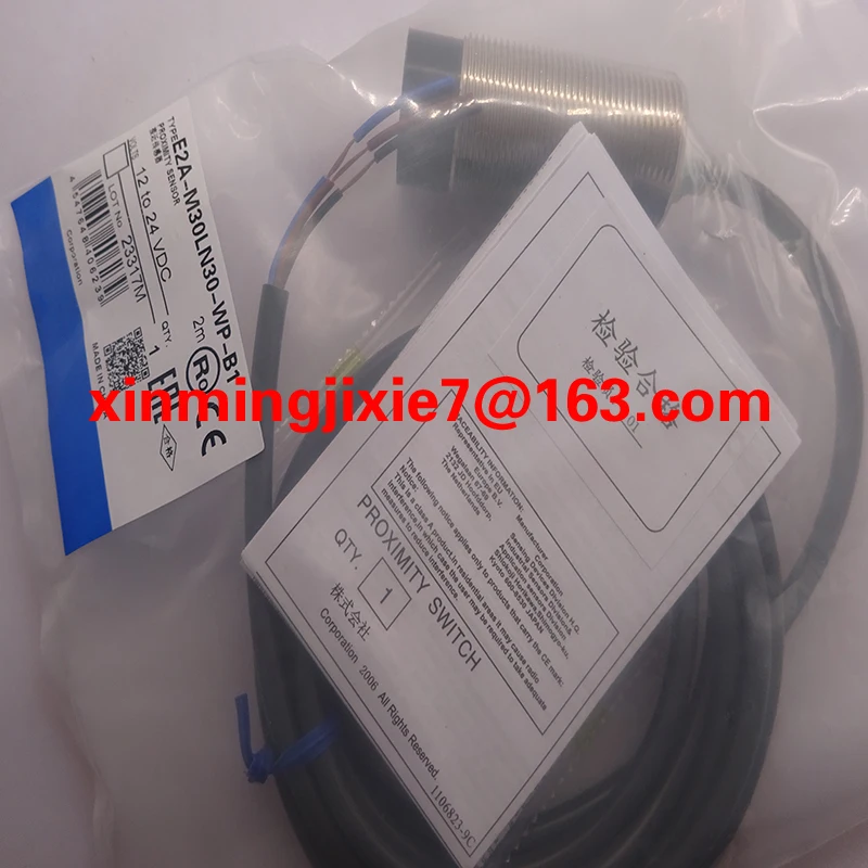 Brand-new inductive sensor E2A-M30LN30-WP-B1 E2A-M30LN30-WP-B2 E2A-M30LN30-WP-C1 E2A-M30LN30-WP-C2 proximity switch