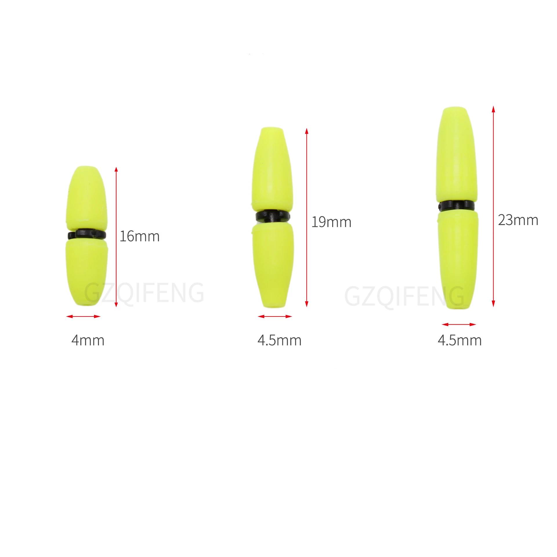 ZYZHE Sea Rock Fishing Float Blocker 10pcs/Bag Stop Apo Float Sliding Downward Float Fishing Set Accessories Tackle