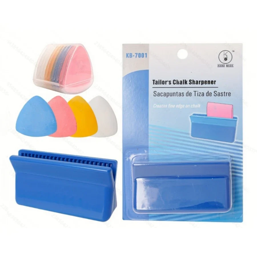 Powder Clip, Four-color Powder Drawing Tool, DIY Sewing Accessories, Clothing and Fabric Cutting Powder Drawing Auxiliary Tool