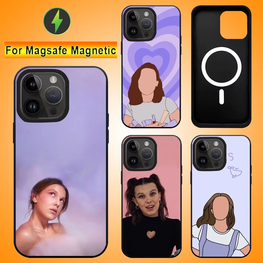 

Florence By Mills Millie Phone Case For IPhone 15 14 13 16 Pro Max 11 12 Mini Alex Mirror For Magsafe Wireless Charging Cover