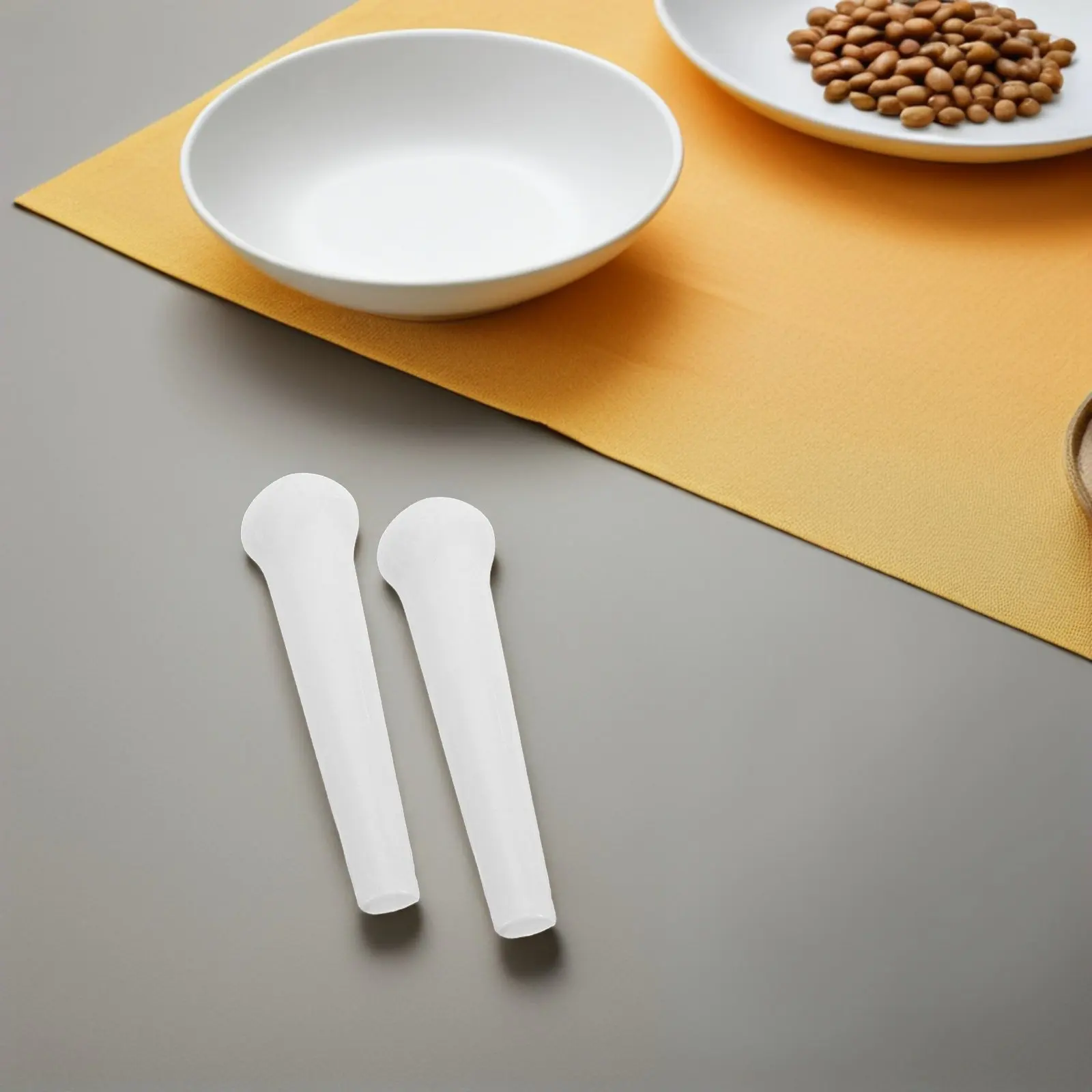 

3Pcs Ceramic Grinding Rods Kitchen Pestle for Garlic Ginger Pepper Food Medicine Crushing Manual Porcelain Crusher Multi-Use