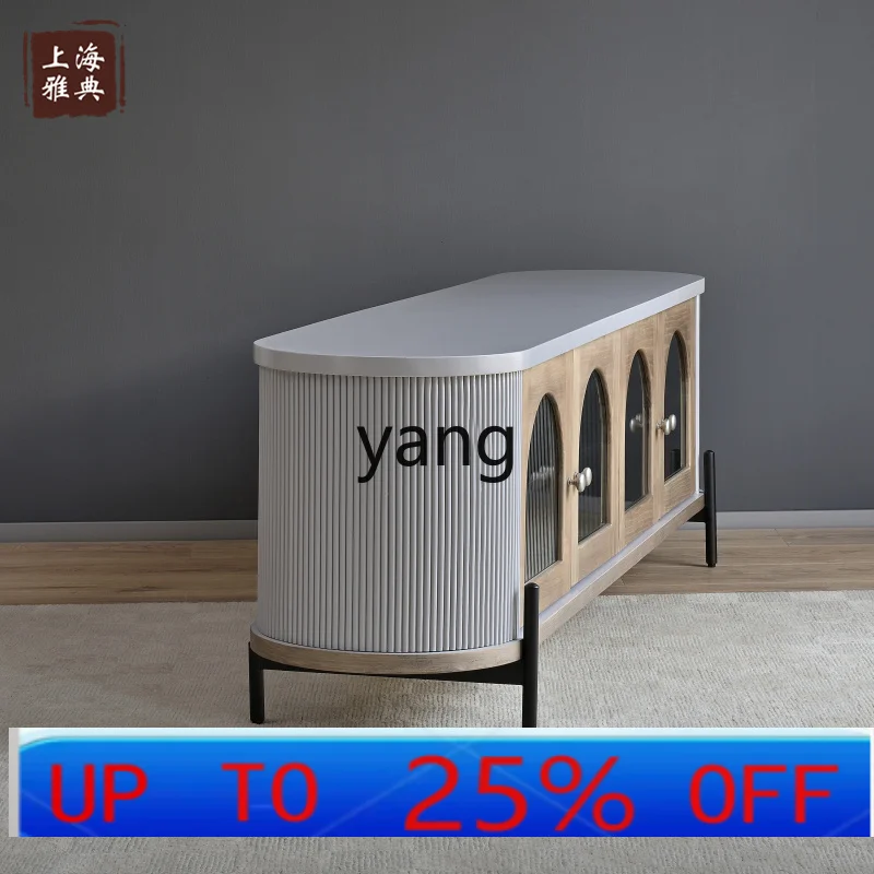

LH Affordable Luxury Style Simple Modern Retro French Solid Wood TV Cabinet Living Room Bedroom Sideboard Cabinet
