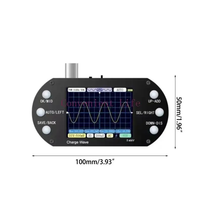 L1EE 2.5 ميجا هرتز معدل أخذ العينات 200 كيلو هرتز عرض النطاق الترددي ملتقط الذبذبات الرقمي أداة صيانة السيارة #6