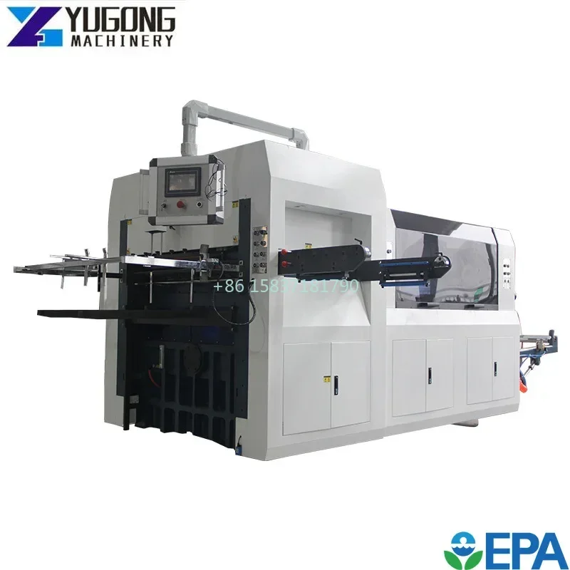 Thermal Paper Roll Slitting Cutting Machine Widely Using Paper Die Cutting Creasing Electric Die Cut Embossing Production Line