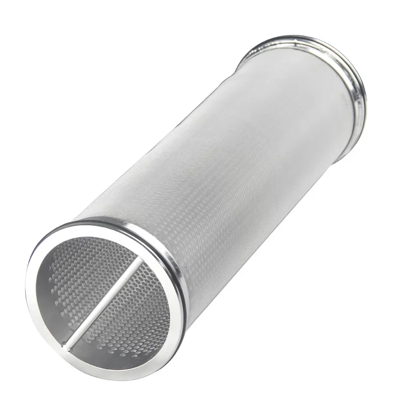 Tubo de acero inoxidable de 12mm de diámetro, filtro de metal para pecera, malla, protector de filtro para acuario