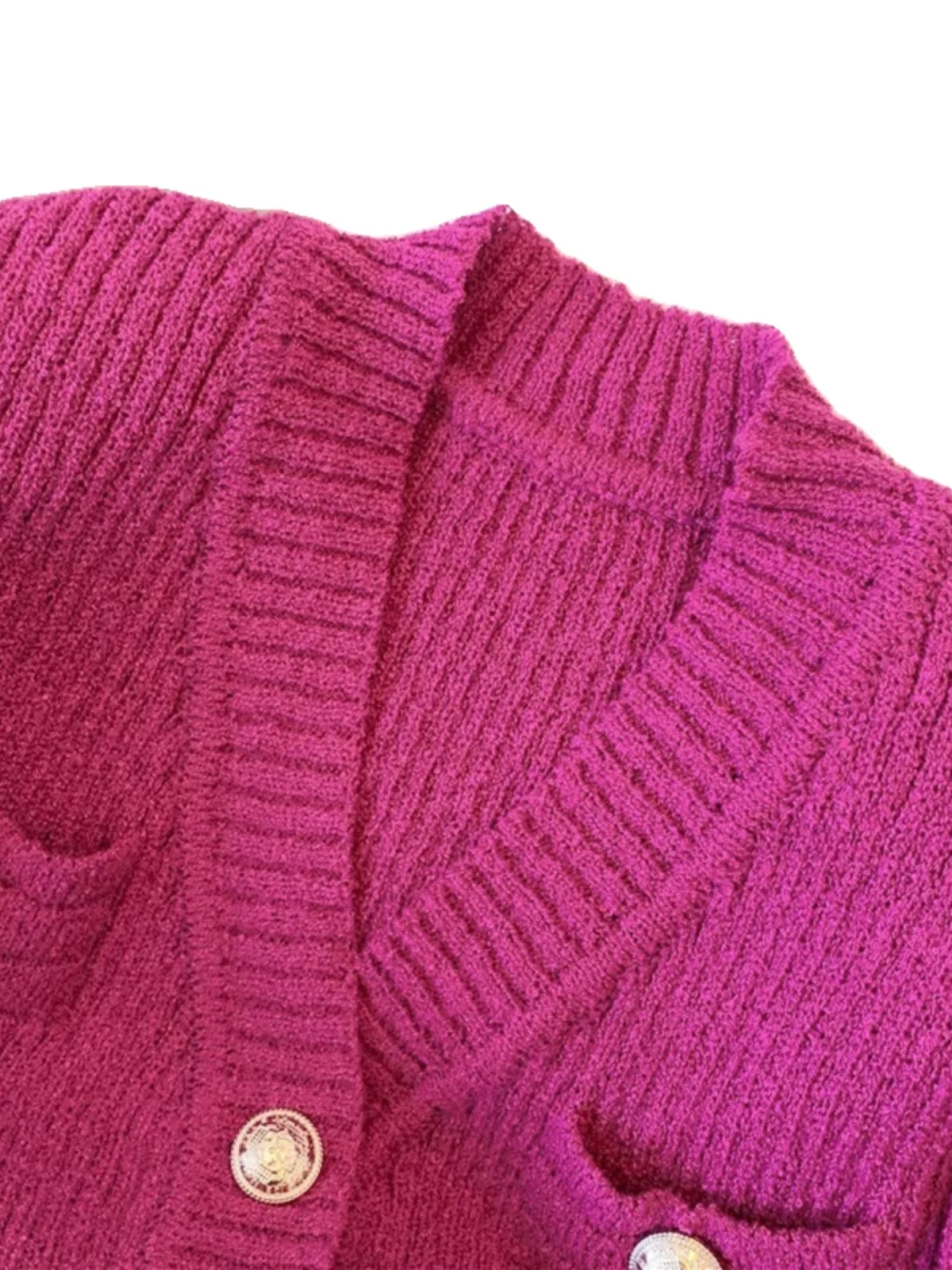 Cardigan maglione a maniche corte con bottoni eleganti T-shirt monopetto lavorata a maglia primavera estate da donna Top slim fit con scollo a V sexy