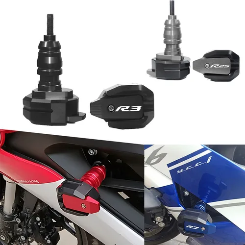 Para YAMAHA YZF-R3 YZF-R7 YZF-R25 YZF R3 R7 R25 Protector anticaída para motocicleta barra de protección de bola anticaída bola anticaída