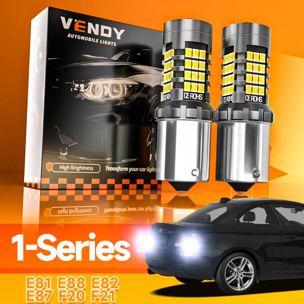 2pcs For BMW E81 E88 E82 E87 F20 F21 1 Series 2003-2014 LED Reverse Light Backup Lamp 2006 2007 2010 2011 2012 2013 Accessories