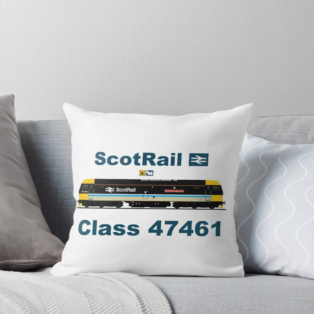 

ScotRail class 47 locomotive Throw Pillow Sofa Covers home decor items pillow pillowcase sleeping pillows pillow