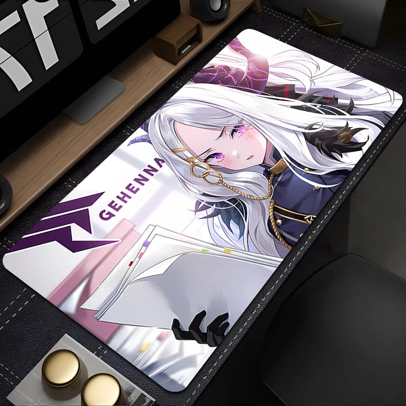 Blue Archive Sorasaki Hina Mouse pad large non-slip computer accessories keyboard pad gamer desk pad PC carpet Game Mousepad XL