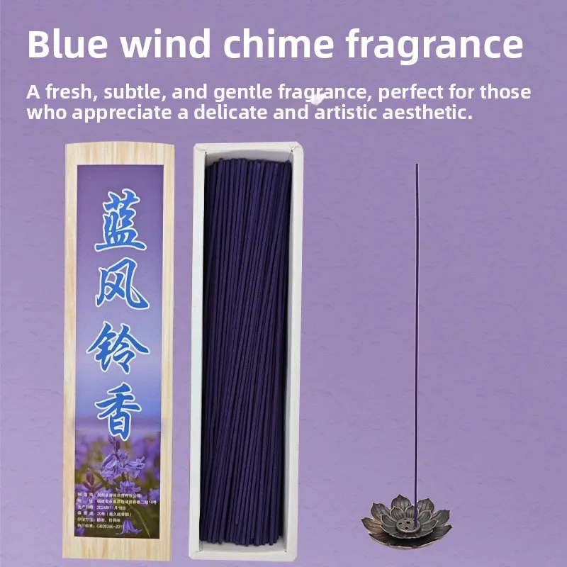 Natural Lavender Cedar Osmanthus Citrus Incense Sticks, Home Air Purifier & Odor Eliminator, Long Lasting Floral Fragrance