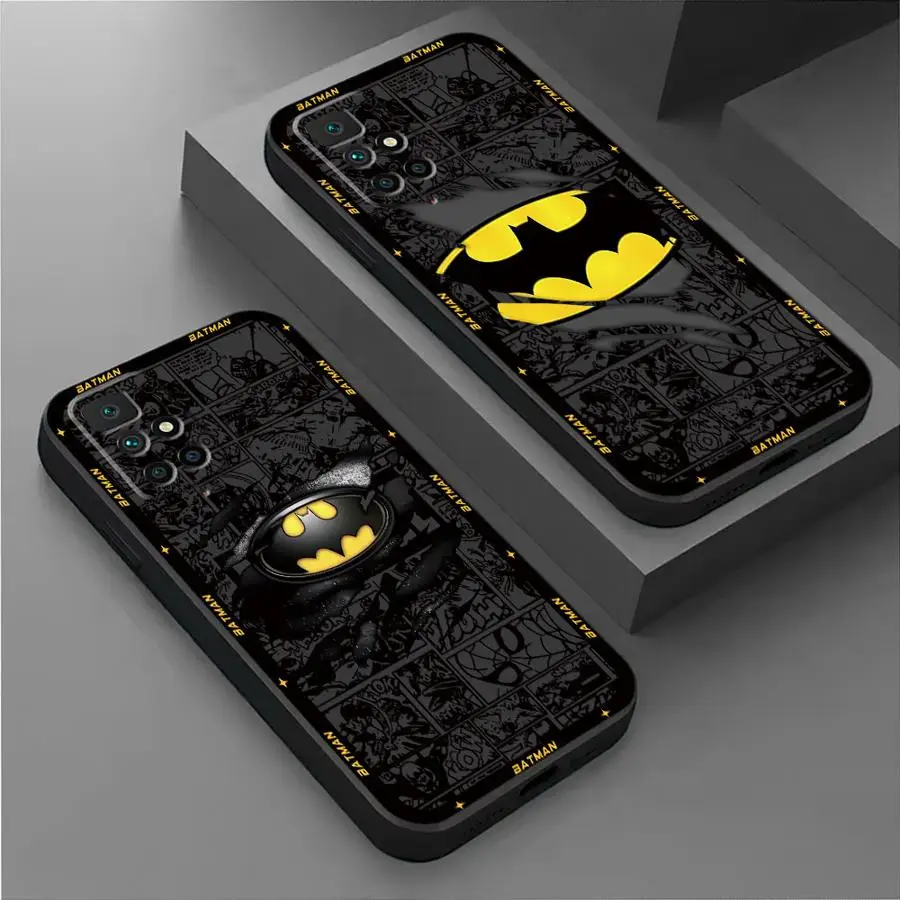 B-Batman Phone Case for Redmi Note 7 8 Pro 8T 9 Pro 9S 10 4G 5G 10 11S 10 11 12 13Pro 10Lite 12 13ProPlus5G 12 13 4G 5G