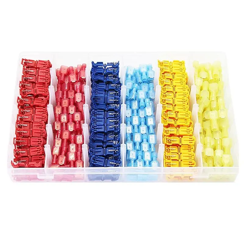 

Apr.T-Type Break-Free Wire Terminal Main Line Branch Wire Clamp Combination Quick Connection Terminal