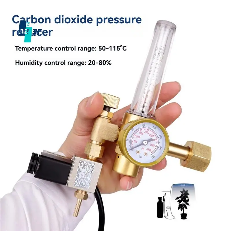 

A23F-Carbon Dioxide Regulator Pressure Gauge Flowmeter Carbon Dioxide Controller CO2 Concentration Control