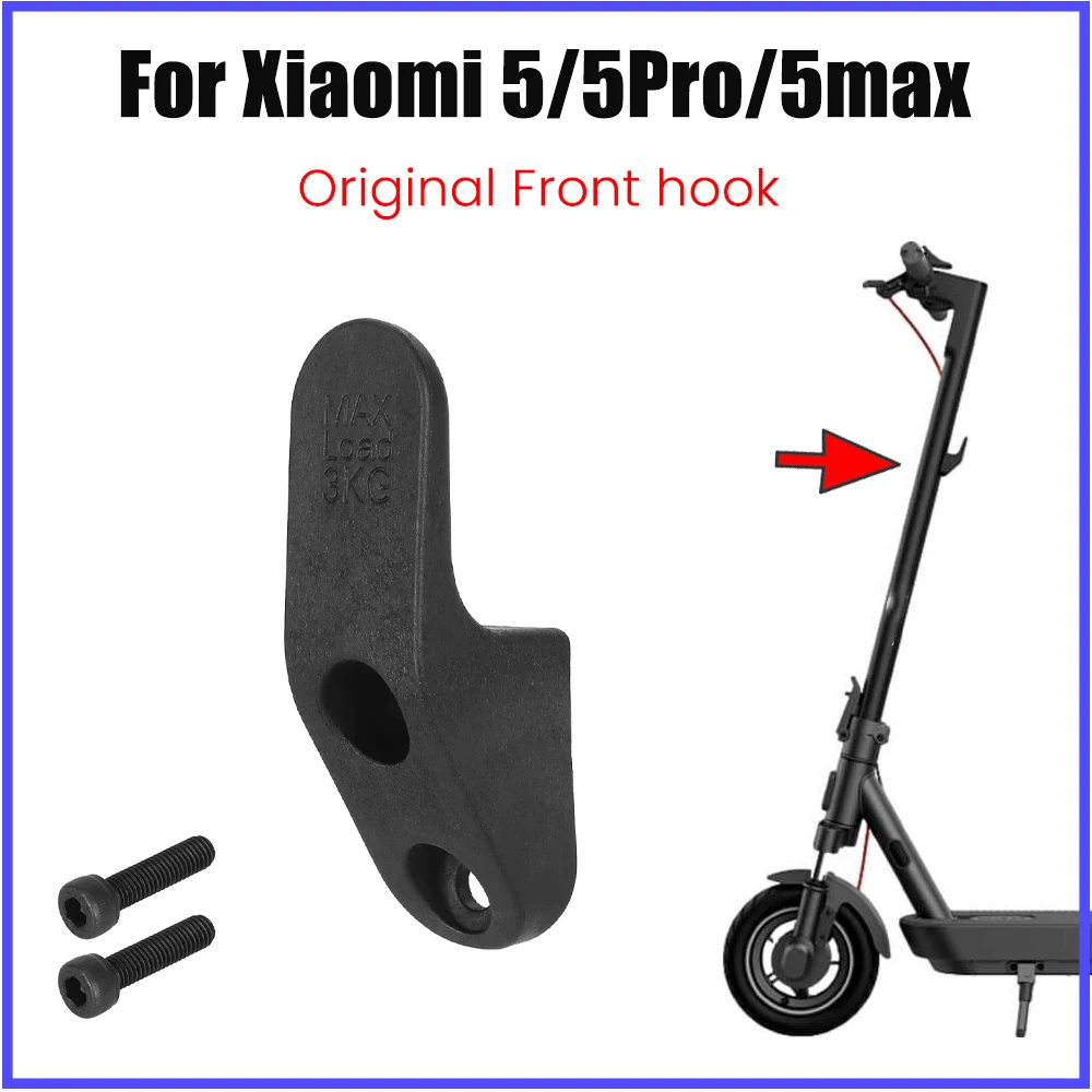 

Original Aluminum Alloy Front Hook Shelf for Xiaomi 5/5 Pro/5 Max Electric Scooters Including Shopping Bag Hooks Storage Racks