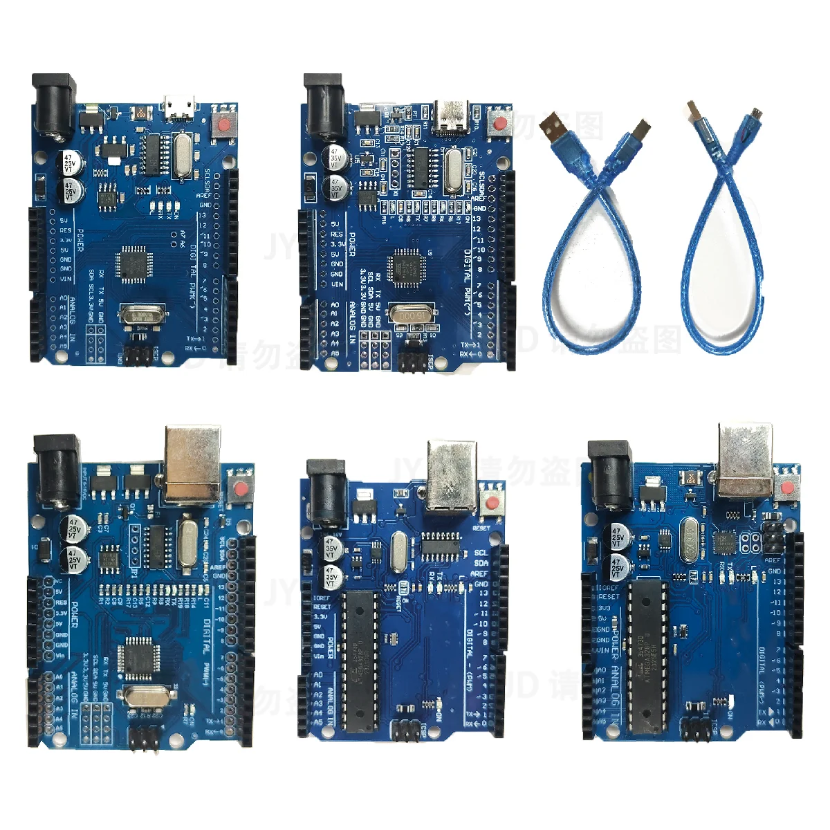 UNO R3 Official Box ATMEGA16U2 UNO WiFi R3 ATMEGA328P Chip CH340G CH9102 For Arduino UNO R3 Development Board WeMos ESP8266 MEGA