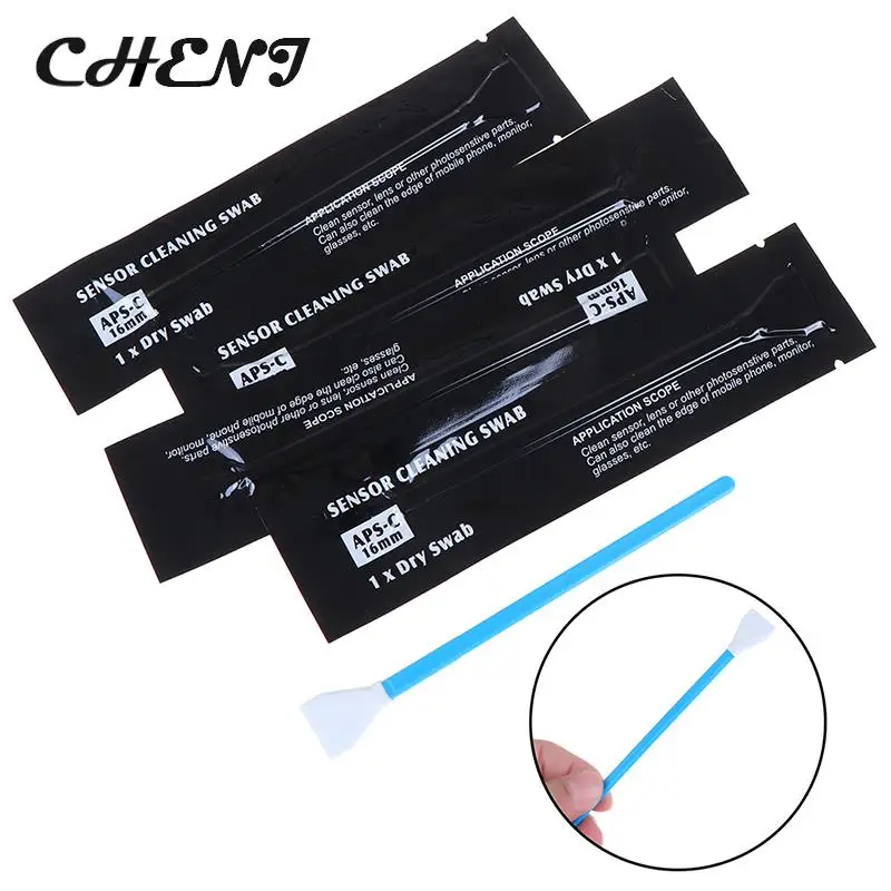 Sensor limpeza escova para câmera lente, 5pcs