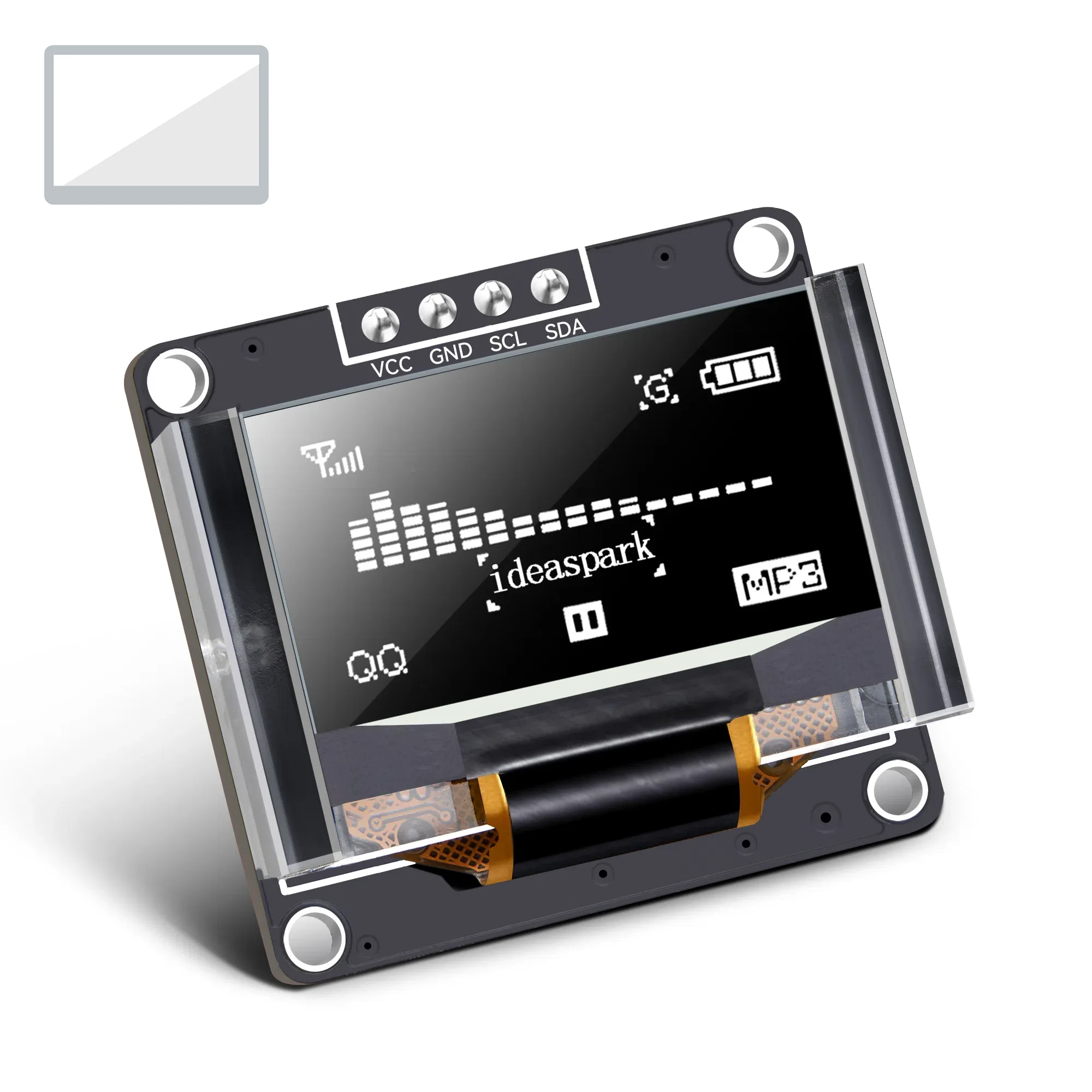 Variant: White with Bracket