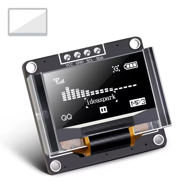 0.96 Inch OLED Display Module SSD1306 I2C IIC SPI Serial 128X64 LCD 4 Pin YellowBlue WhiteBlue for Arduino(Pin Headers Soldered) - Image 13