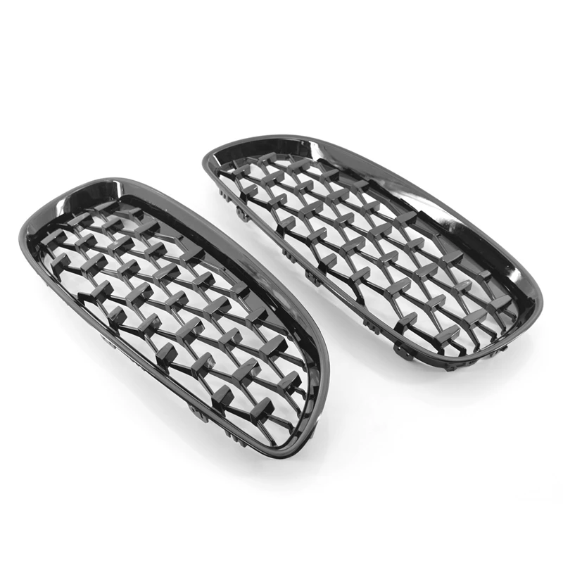 

2Pcs Front Bumper Kidney Grille Racing Grills For-BMW Z4 E89 2009-2016 51137181547 51137181548