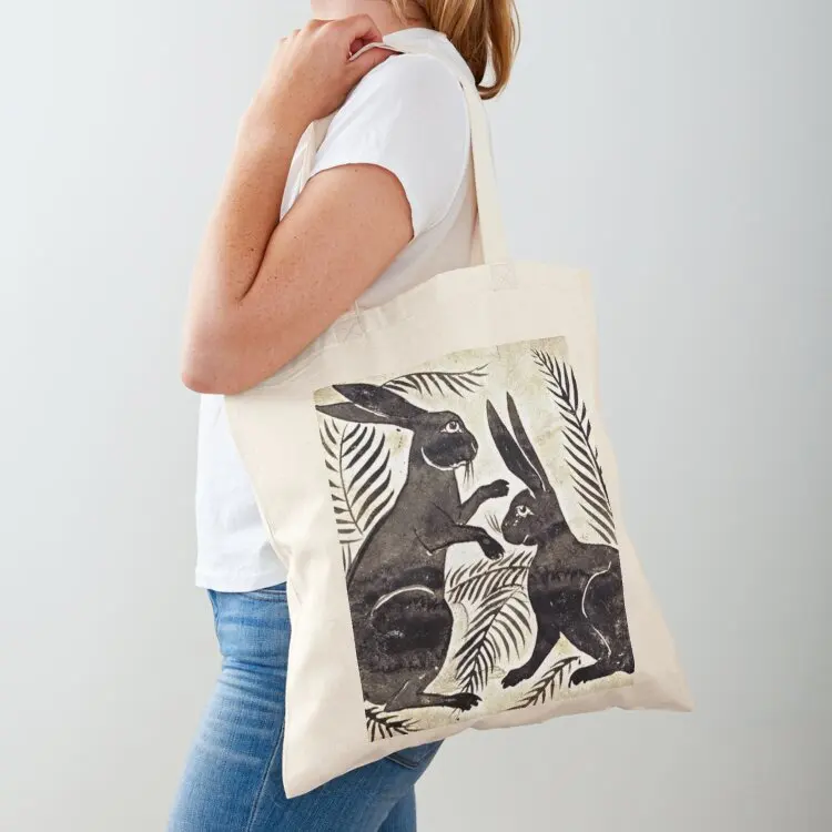 

William De Morgan Hares Tote Bag Lady bag shopper bag women canvas tote screen shopper women