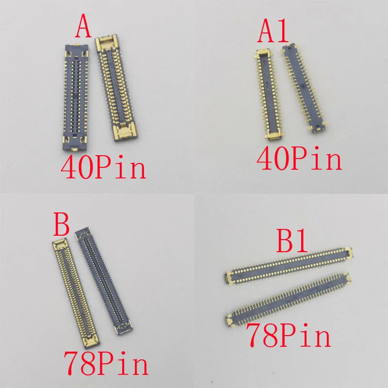2-50Pcs Usb Lcd Display Charger Plug FPC Connector For Samsung Galaxy A32 A325 A22 A225F A52 A525 A82 A72 A725 A826 40 78 Pin