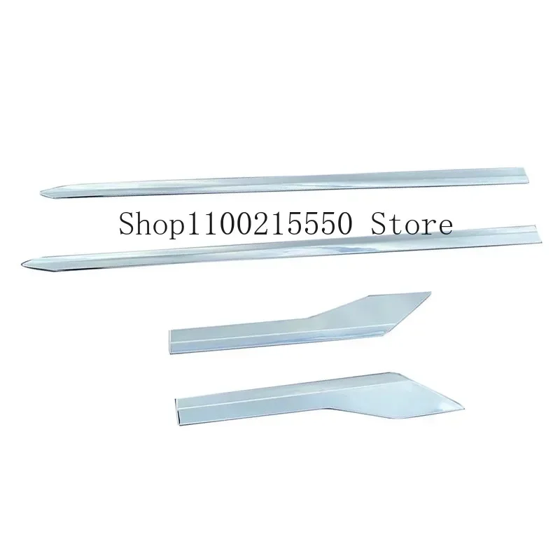 For Toyota Raize  2020 2021 Daihatsu Rocky Chrome Car Side Door Body Molding anti-scratch Protector Side Strips Trim accessories