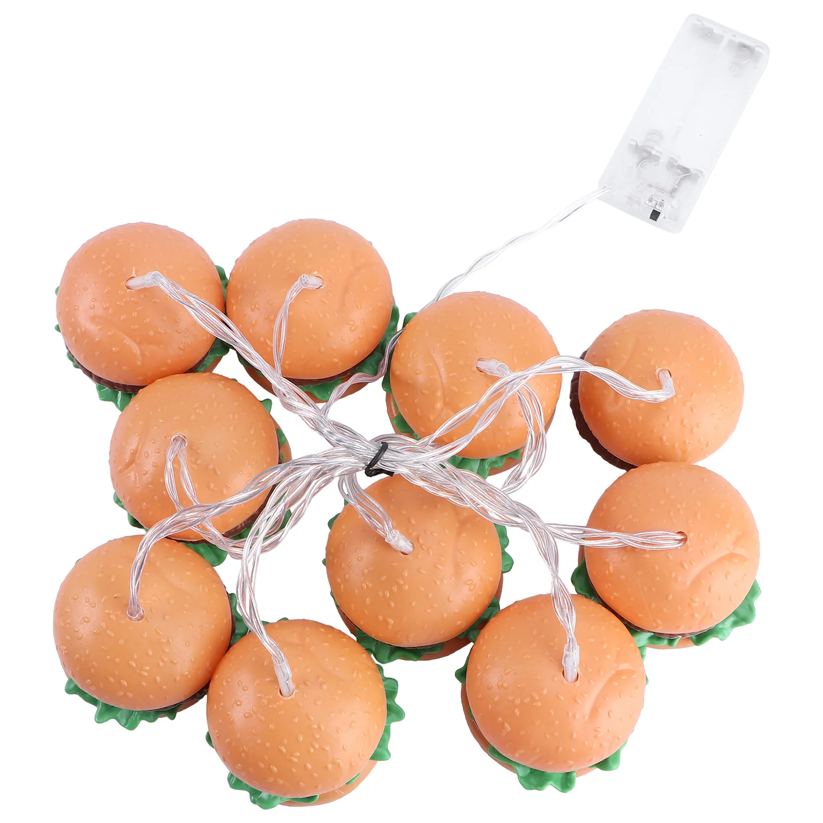 1 قطعة سلسلة مصباح الإبداعية البرتقال للحزب الديكور حديقة ساحة احتفالية مصباح لتهيئة الجو ديكور سلسلة مصباح إمدادات الحفلات