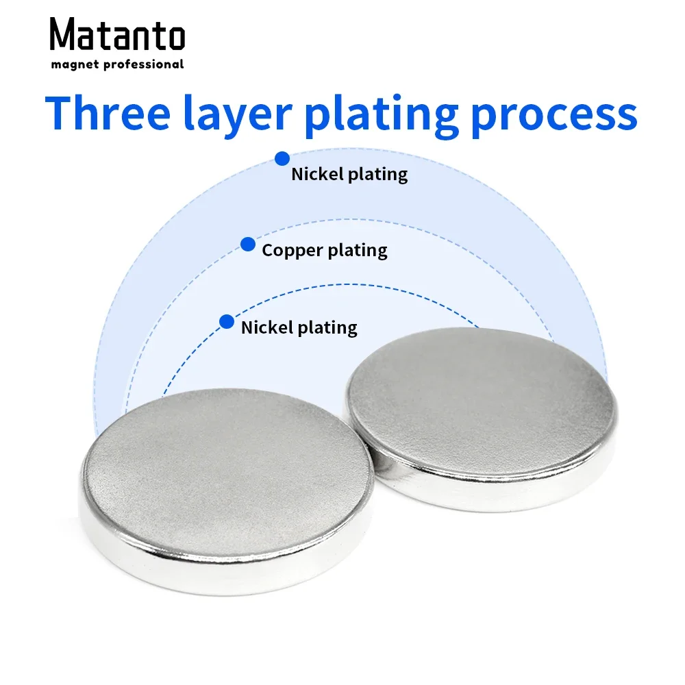 2/5/10/20PCS 30x5mm Disc Rare Earth Neodymium Magnet N35 Strong Permanent Magnets Bulk Round Search Magnet