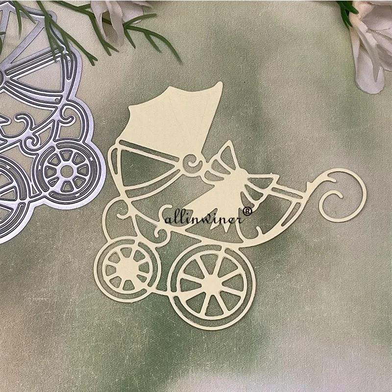 

Металлические вырубные ножи-трафареты для детских колясок, для скрапбукинга, декоративного тиснения, рукоделия, шаблоны для вырезания