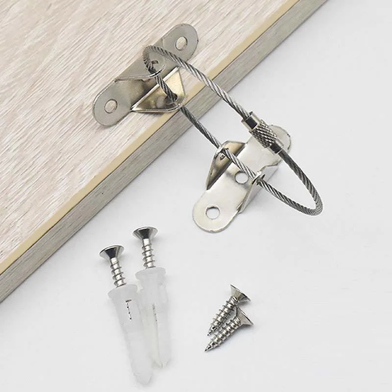 Cabinet Anti Fall Fastener For Children's TV Cabinet Wardrobe Shoe Cabinet Anti Tilt Nylon Furniture Hardware Anti Fall Device