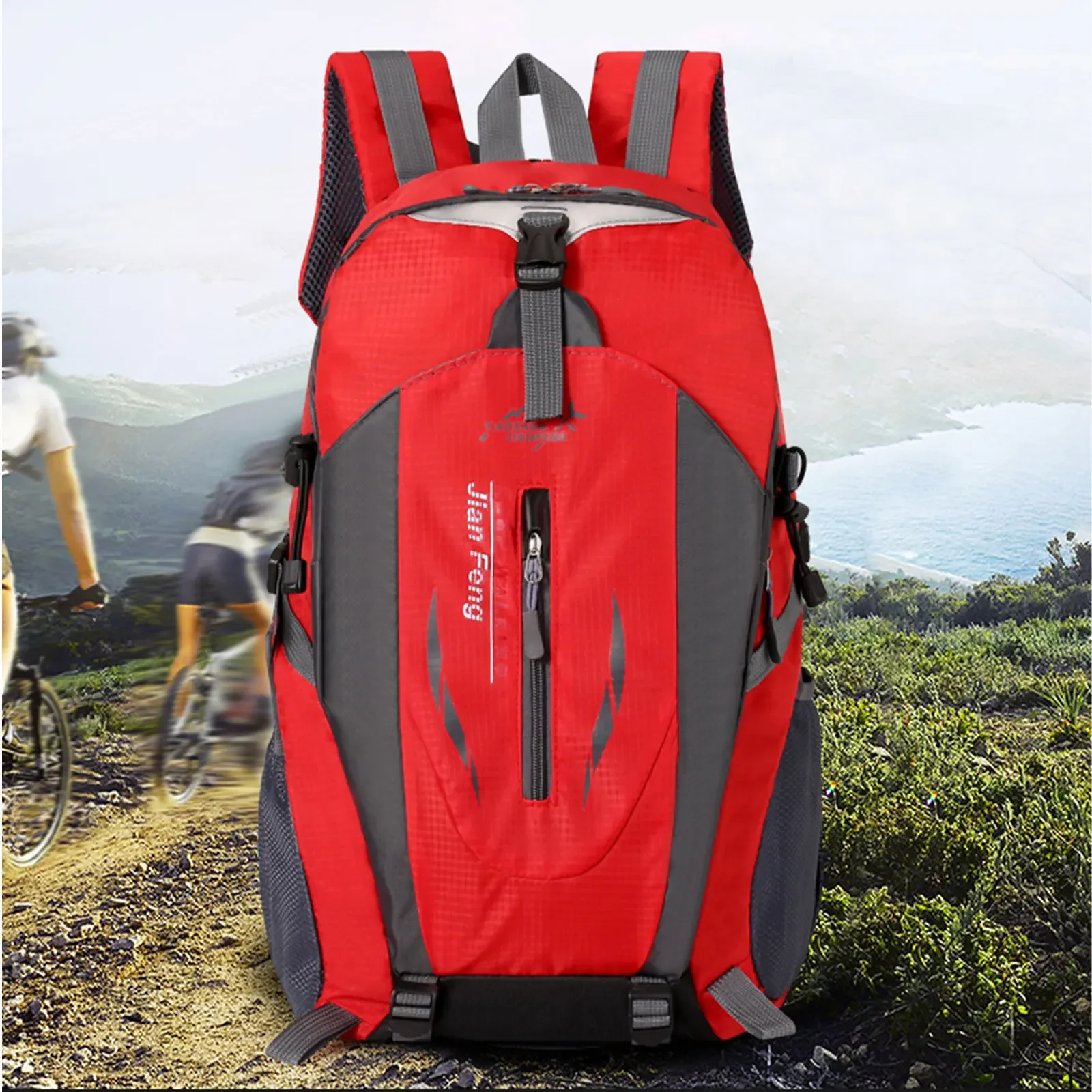 This Is a Large Capacity Backpack, Multi-pocket Multi-functional Use, Suitable for Outdoor Climbing, Travel.