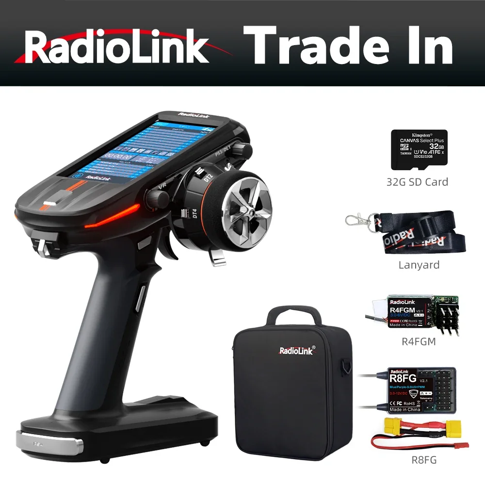 

Radiolink RC8X New Trade In with RC3S RC4G RC4GS RC4GS V2 RC4GS V3 RC6GS RC6GS V2 RC6GS V3 for Radiolink Users and Fans