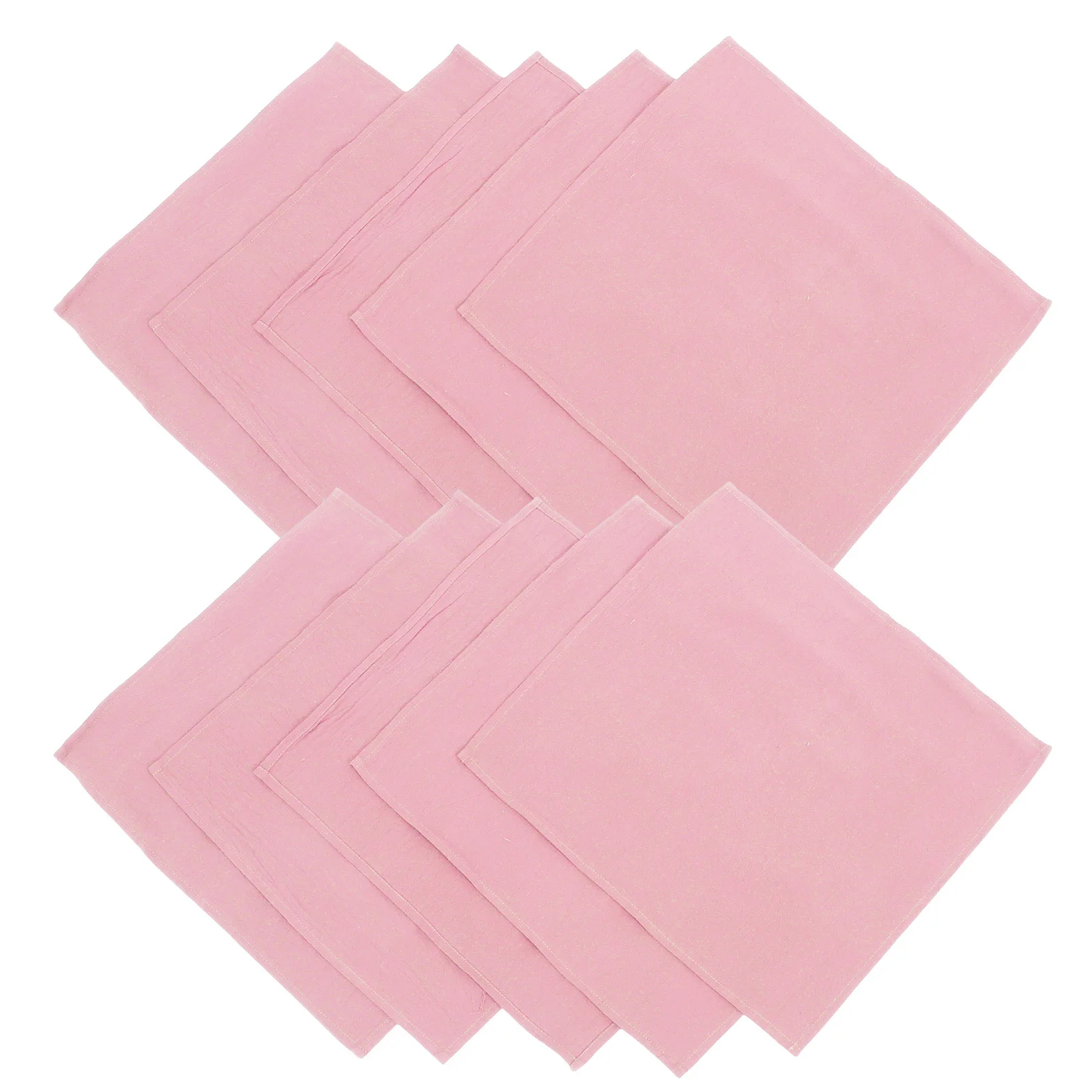 

12Pcs 40cm Soft Natural Cotton Napkins Washable Reusable Perfect for Weddings Parties Tables Natural Napkins