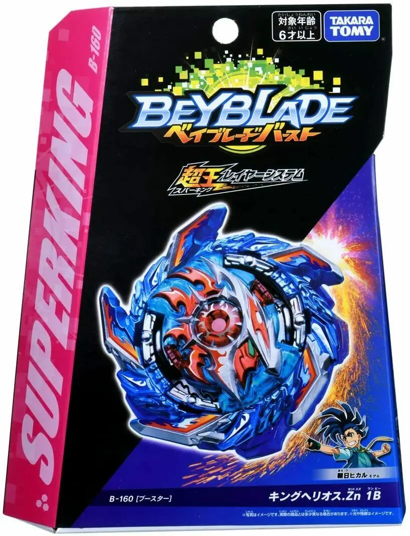 

Takara Tomy Beyblade Burst B-160 Booster King Helios .Zn 1B Promotion