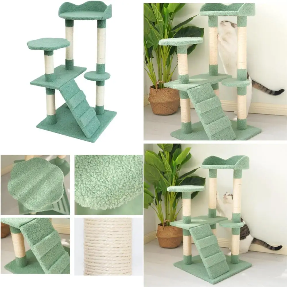 

Vertical Cat Playground with Scratching Posts and Multi-Level Condo