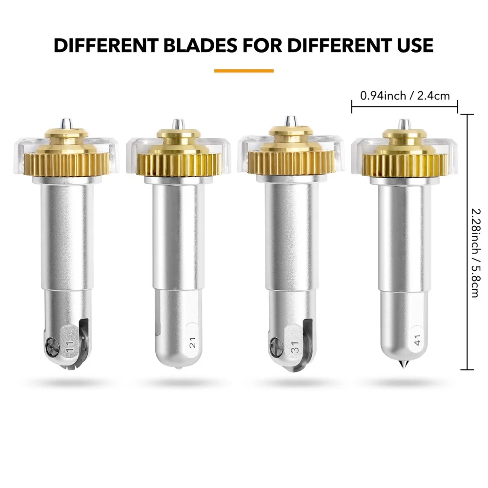 1pc Wavy Blade Engraving Tip Compatibale with Maker/Maker 3/Maker 4 Machine Basic Perforation Blade Fine Debossing Tip for DIY - view 6