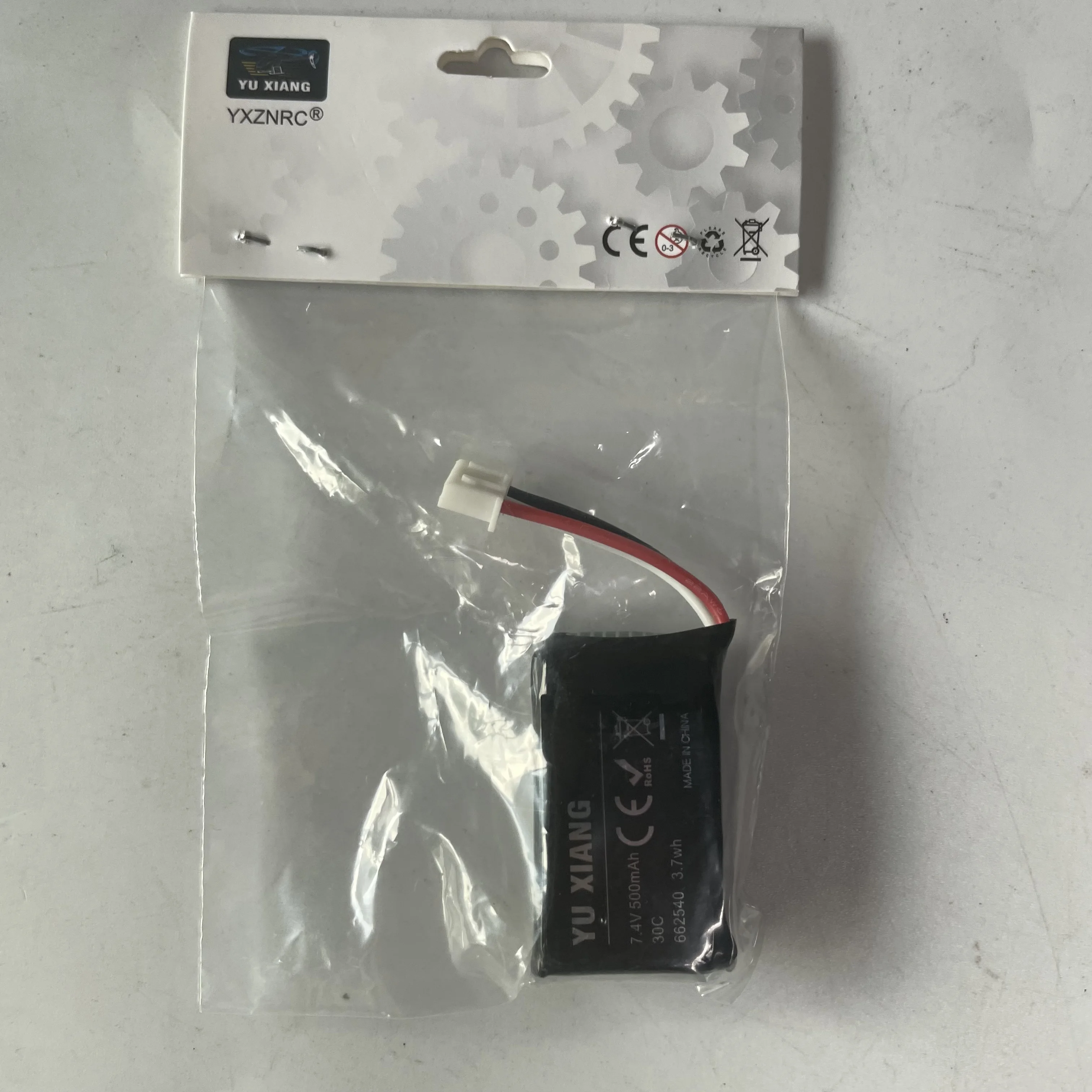 7.4V 500mAh Lipo Battery for YUXIANG F120 RC Helicopter Spare Parts Accessories