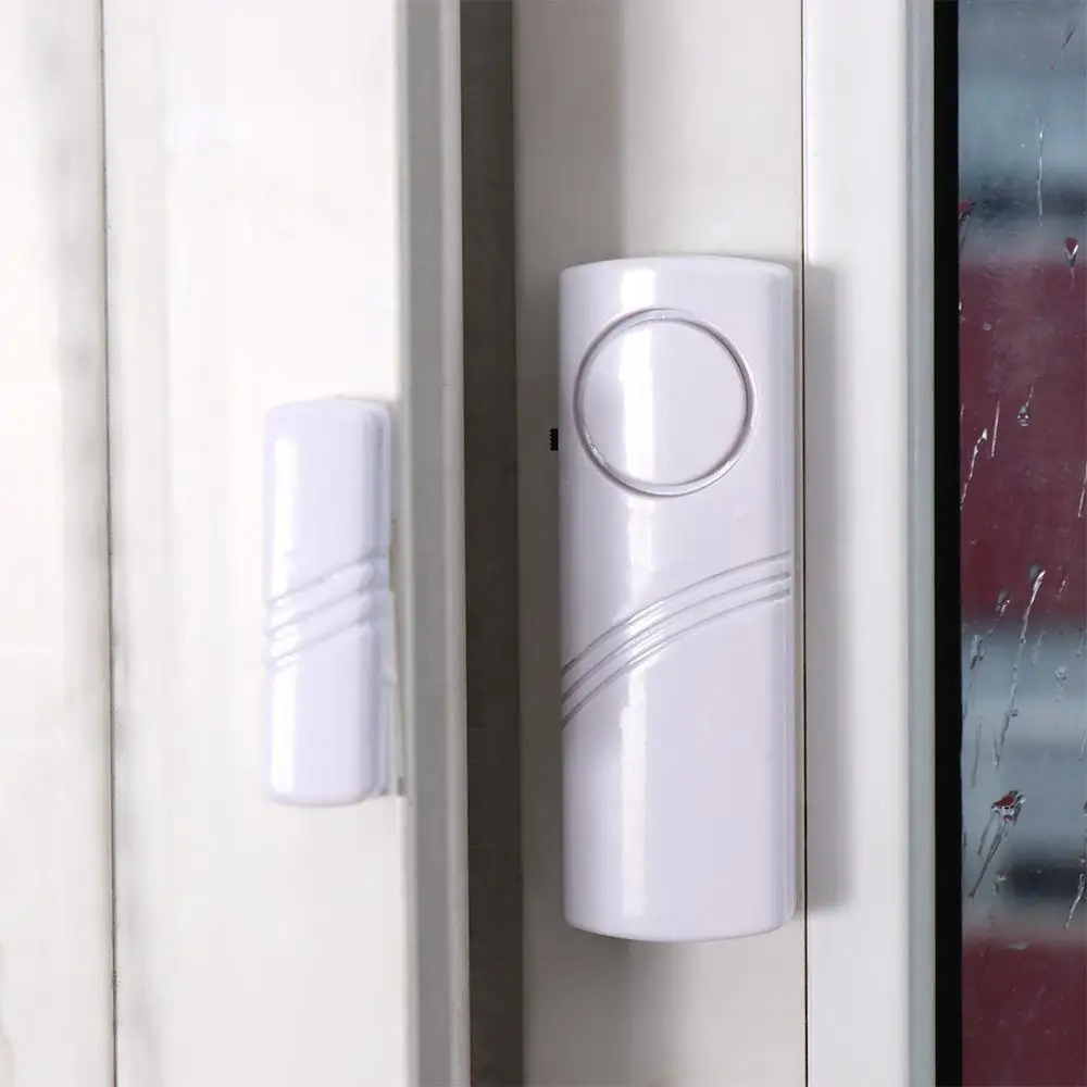 White Alarm Security System Anti-theft Advanced Wireless Burglar Alarm Smart Safety Sensor Alarm Door Window